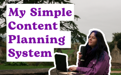 My Simple Content Planning System: How I Actually Plan My Content (Even On My Off Days)