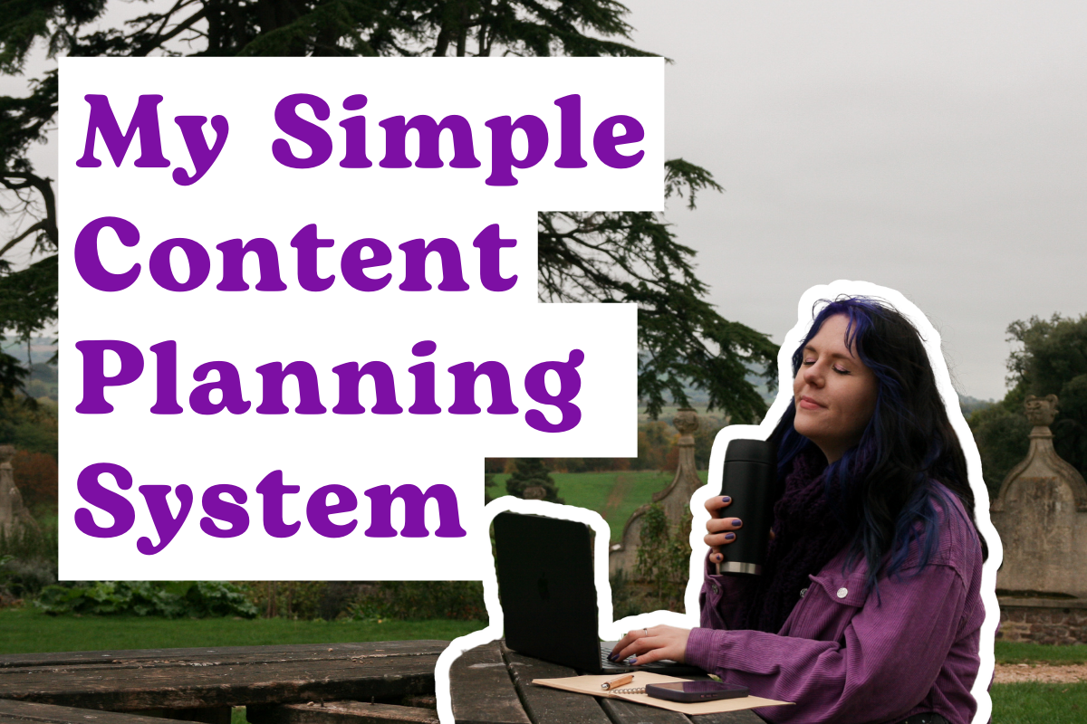 My simple content planning system My simple content planning system
