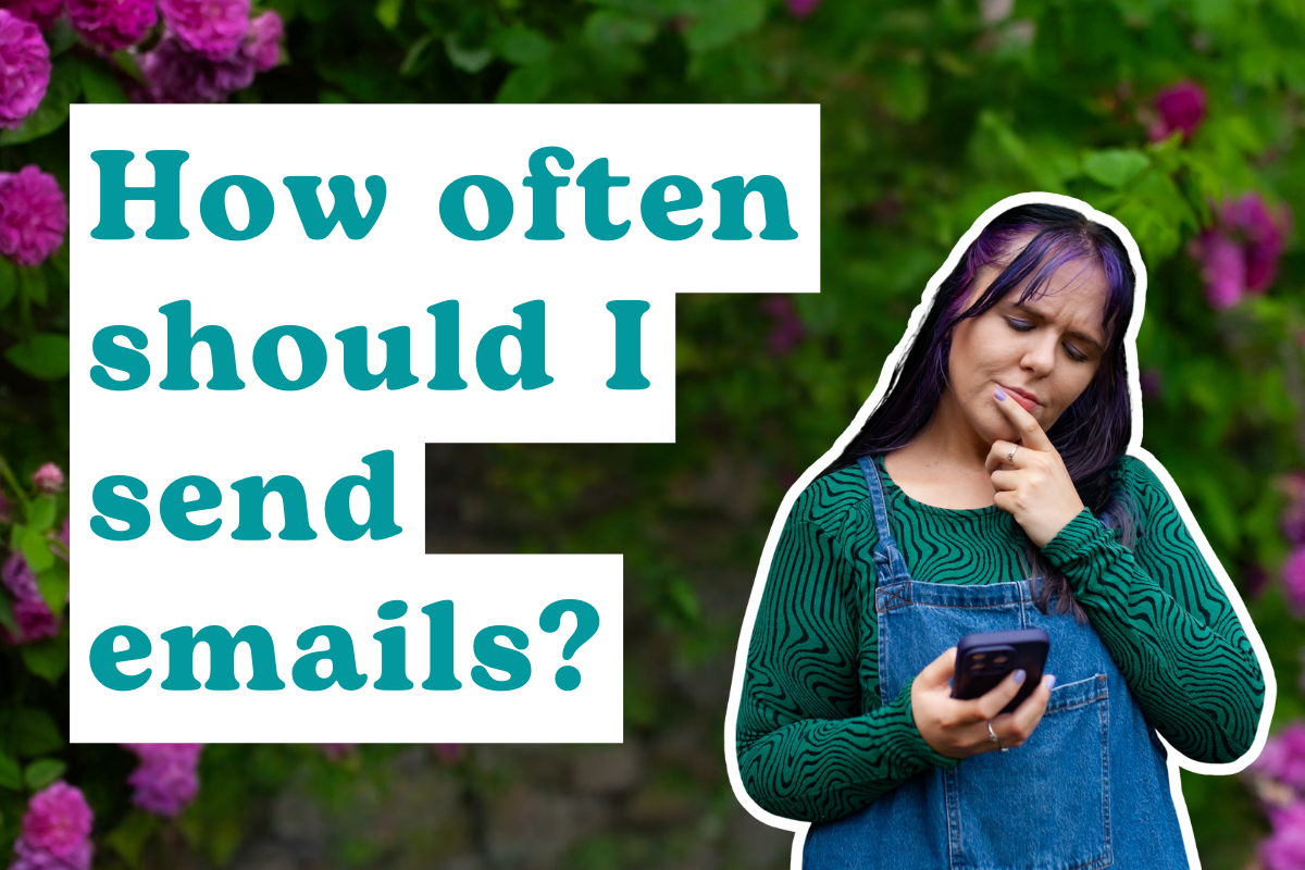 How often should I send emails