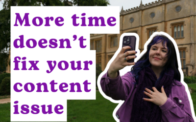 Why More Hours Didn’t Fix My Content Problem