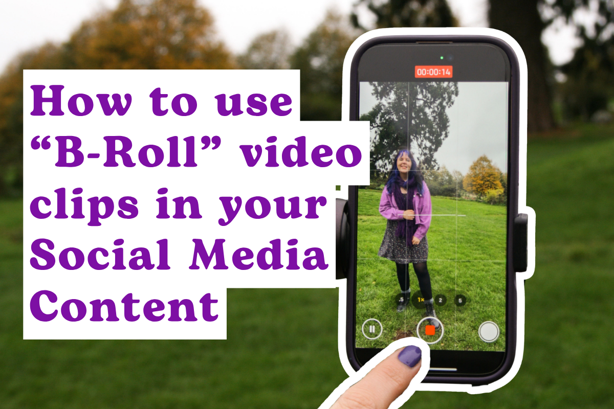B-Roll” video Easy Video Content Ideas